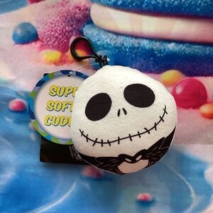 The Nightmare Before Christmas Jack Skellington Soft & Cuddly Bag Clip